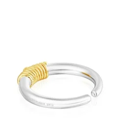 Anillo abierto bicolor Lure