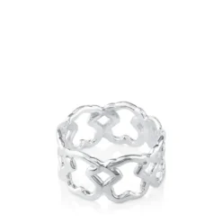 Anillo de plata motivos oso  New Carrusel