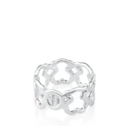 Anillo de plata motivos oso  New Carrusel
