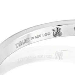 Anillo solitario de platino con diamante talla pera creado en laboratorio Les Classiques LGD