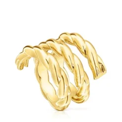 Anillo triple trenzado Twisted