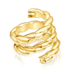 Anillo triple trenzado Twisted