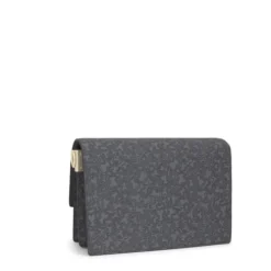 Bandolera mediana Audree gris oscuro Kaos Mini Lines