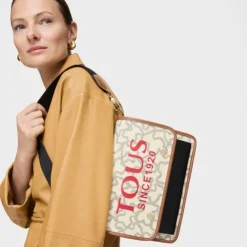 Bandolera mediana Audree beige Kaos Icon