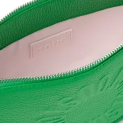 Bandolera mediana de piel verde TOUS Miranda