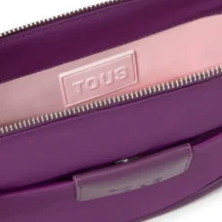 Bandolera mediana morada TOUS Miranda Soft New