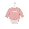 Body con camiseta de bebé Classic rosa