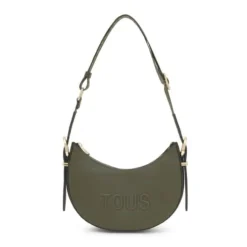 Bolso de hombro bandolera mediano caqui TOUS Brenda