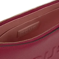 Bolso de hombro bandolera mediano granate TOUS Brenda