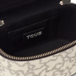 Bolso de mano bandolera beige Kaos Icon
