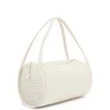 Bolso Duffle mediano de piel beige TOUS Miranda
