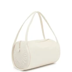 Bolso Duffle mediano de piel beige TOUS Miranda