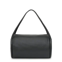 Bolso Duffle mediano de piel negra TOUS Miranda