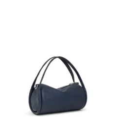 Bolso Duffle pequeño de piel azul marino TOUS Miranda