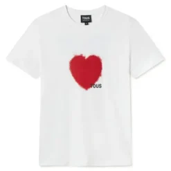 Camiseta de manga corta roja TOUS Motifs Spray M