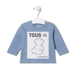 Camiseta " TOUS i'm the future" Casual azul