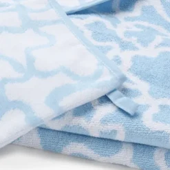Capa de baño Kaos con Manopla Azul Cesleste