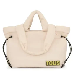 Capazo grande beige TOUS Carol Soft