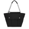 Capazo grande negro TOUS Jane Soft