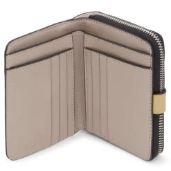 Cartera beige Urbana Logo New