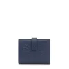 Cartera Flap de piel azul marino TOUS Miranda