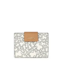 Cartera Kaos Mini beige y negro