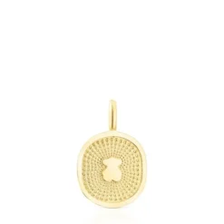 Colgante de oro Oursin