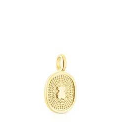 Colgante de oro Oursin