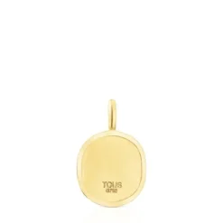 Colgante de oro Oursin