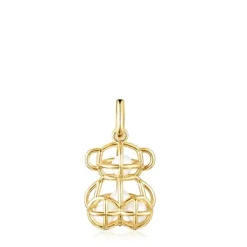 Colgante de oro y perlas Costura