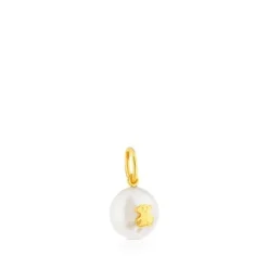 Colgante de oro y perlas cultivadas Sweet Dolls