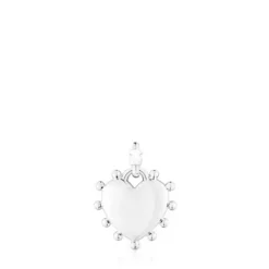 Colgante de plata corazón San Valentín