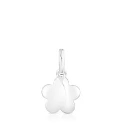 Colgante de plata flor Bold Motif