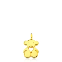 Colgante oso corazón de oro Sweet Dolls