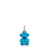 Colgante oso pequeño de acero en color azul Bold Bear