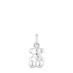 Colgante oso pequeño de plata Bold Bear