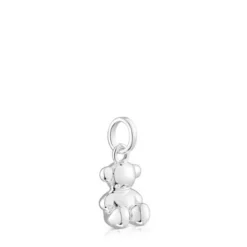 Colgante oso pequeño de plata Bold Bear