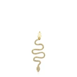 Colgante serpiente de oro y diamantes TOUS Good Vibes