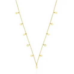 Collar con baño de oro 18 kt sobre plata Cool Joy