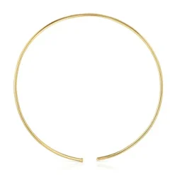 Collar con baño de oro 18 kt sobre plata Basicos