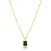 Collar con baño de oro 18 kt sobre plata Twist