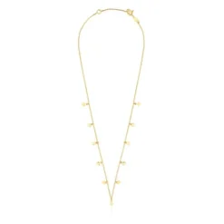 Collar con baño de oro 18 kt sobre plata Cool Joy
