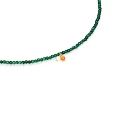 Collar con malaquita TOUS Camille