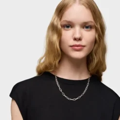 Collar corto de plata Sweet Dolls