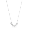 Collar corto de plata y detalle Bold Bear