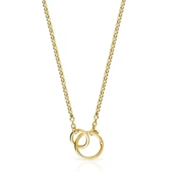 Collar de oro amarillo Hold