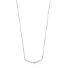 Collar de oro blanco con diamantes Riviere