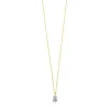 Collar  de oro blanco y diamantes Puppies