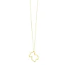 Collar de oro Silueta