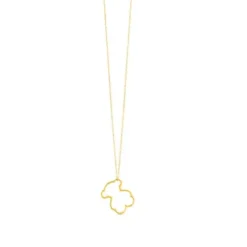 Collar de oro Silueta